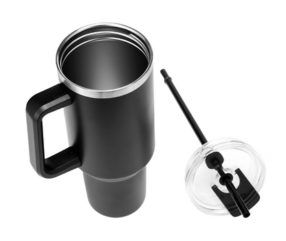 1.18L Jumbo Drinks Tumbler with Handle - A little bit Boujee