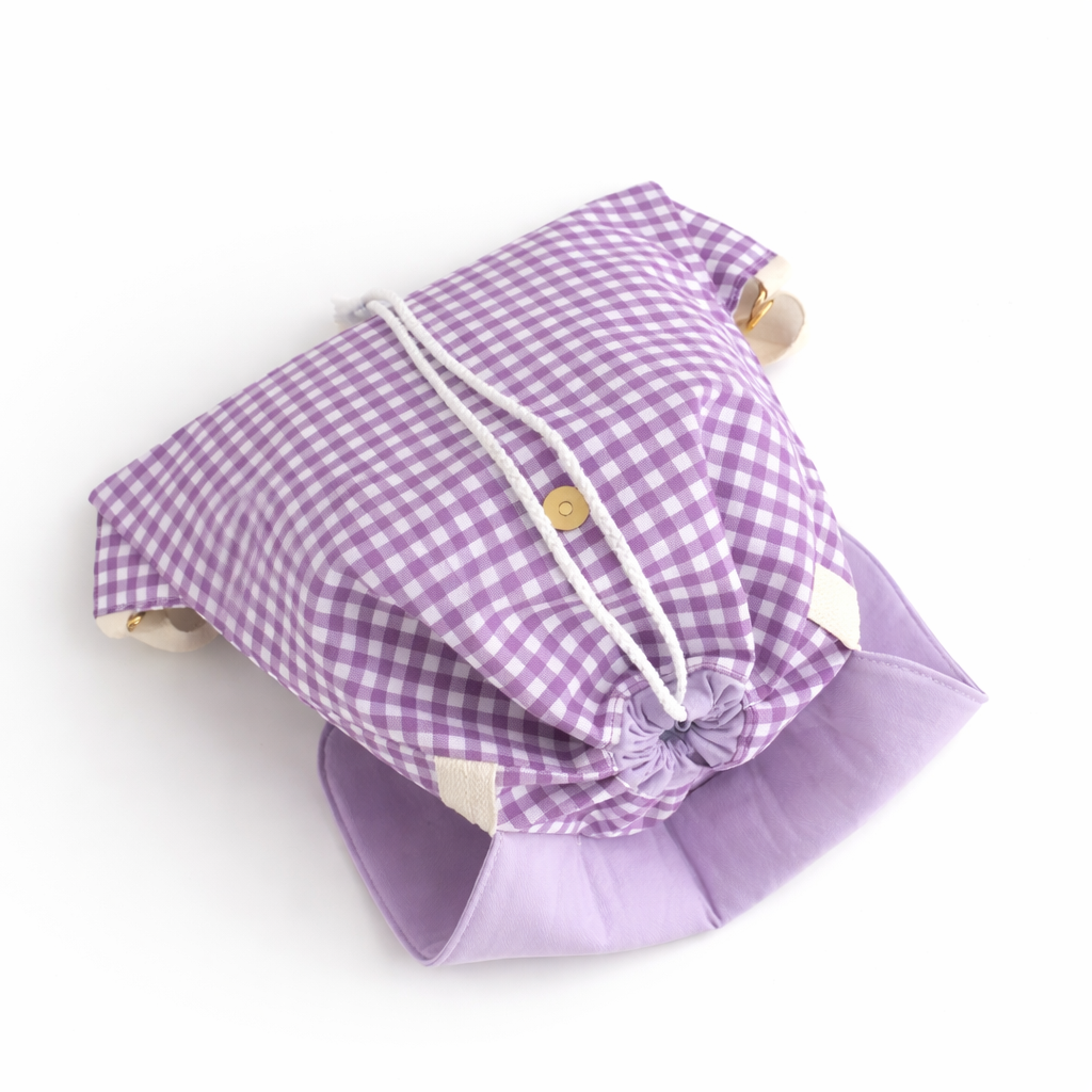 Gingham Backpack