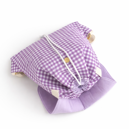 Gingham Backpack