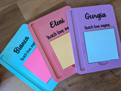 Teacher Post It Note Holder