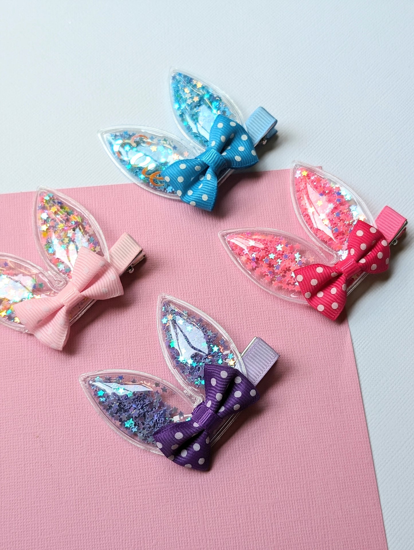 Adorable Bunny Ear Easter Hair Clip