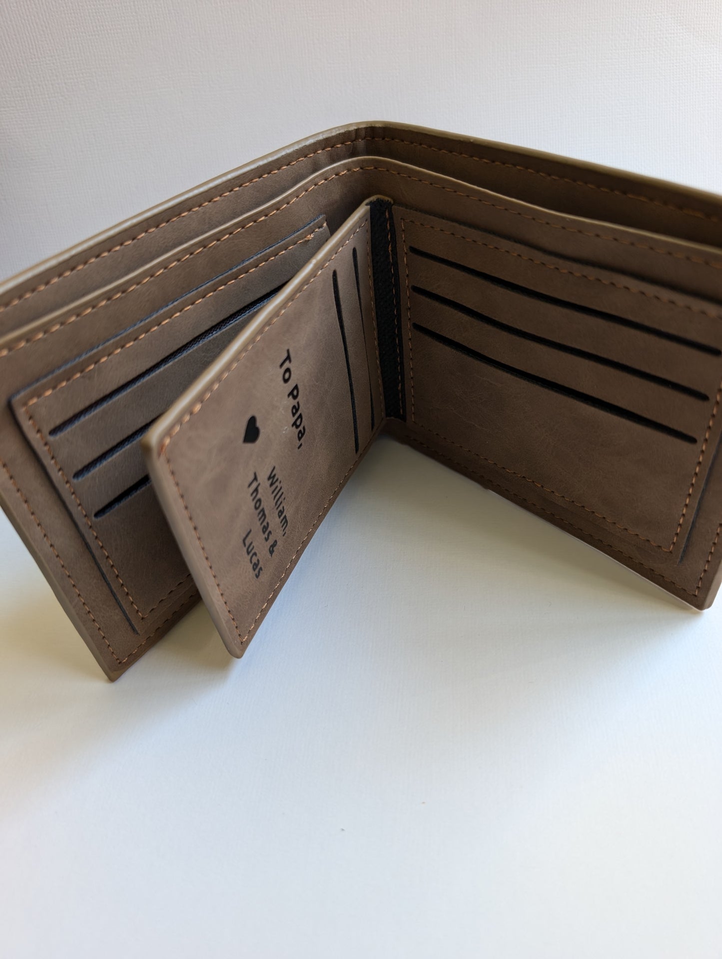 Men's Suede Wallet