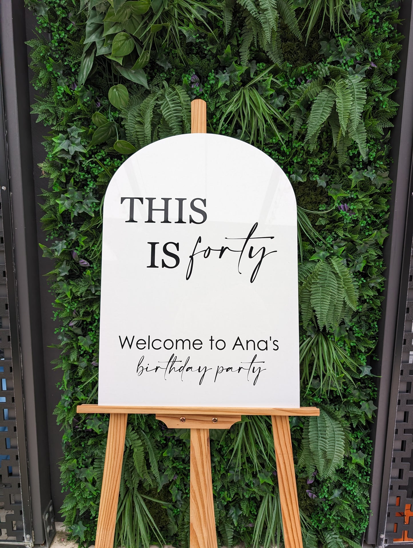 This is...Welcome Sign for Birthday Party