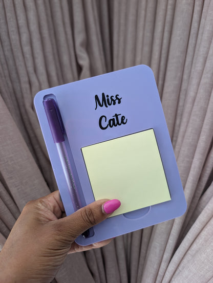 Teacher Post It Note Holder