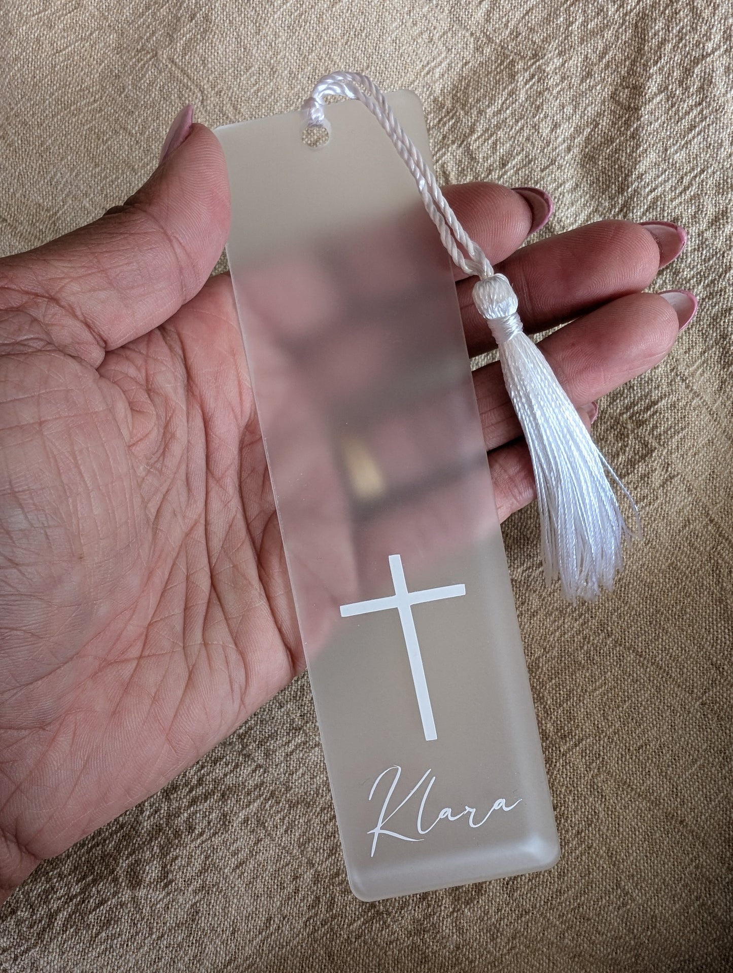 Religious Personalised Bookmark