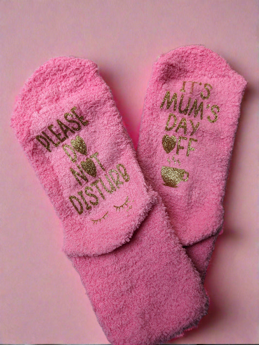 Hot Pink socks for Mum for Mother's Day