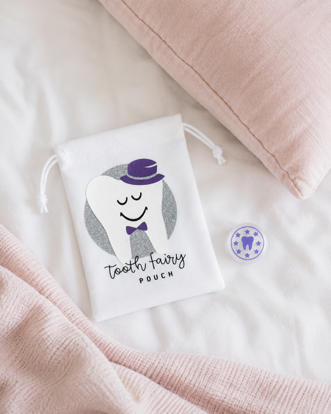 Tooth Fairy Bag - Purple Top Hat