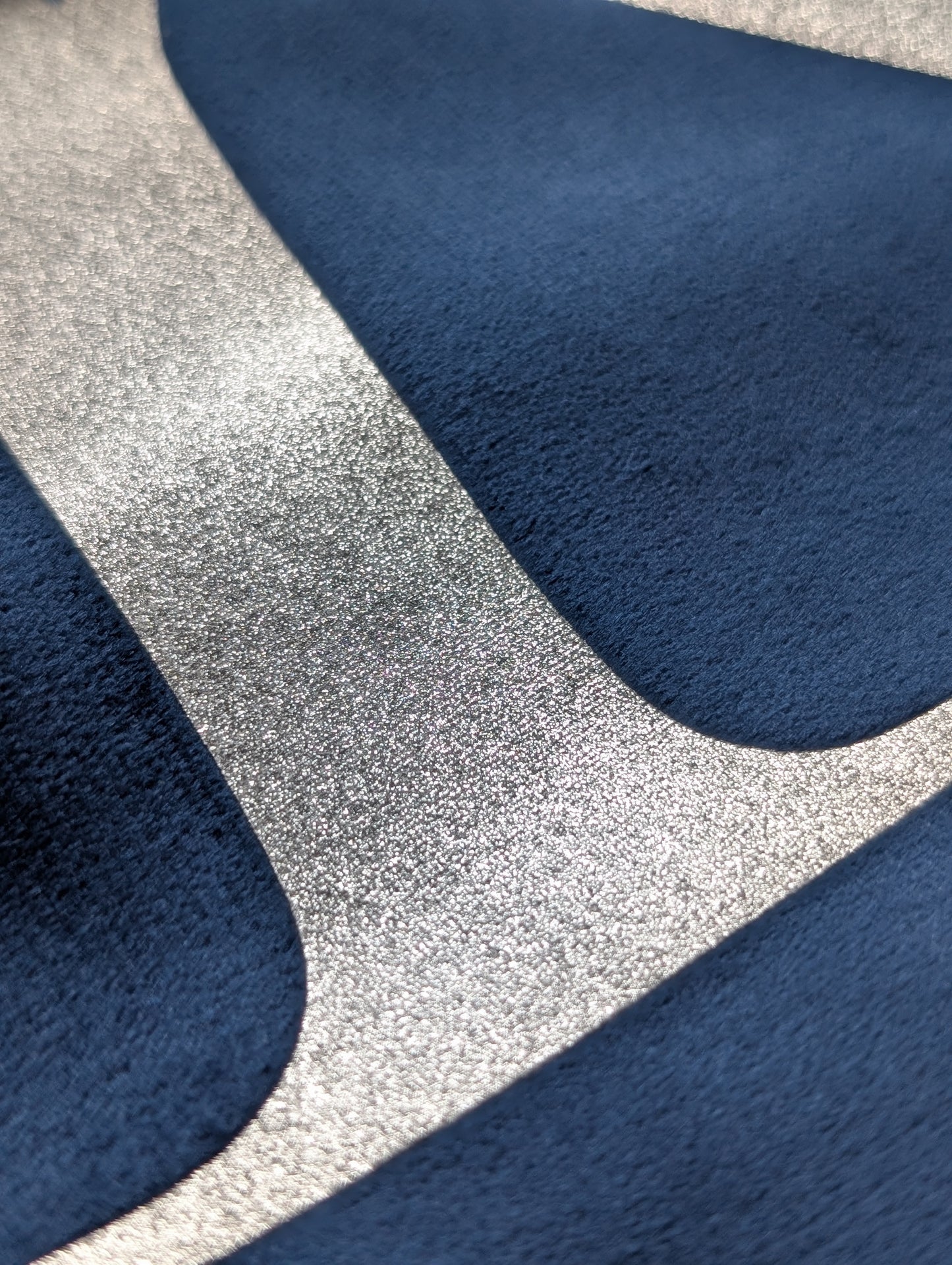 Luxe Velvet Santa Sacks in Navy Blue