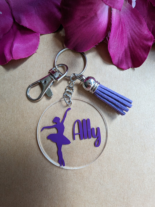 Dancer Keyring | Bag Tag