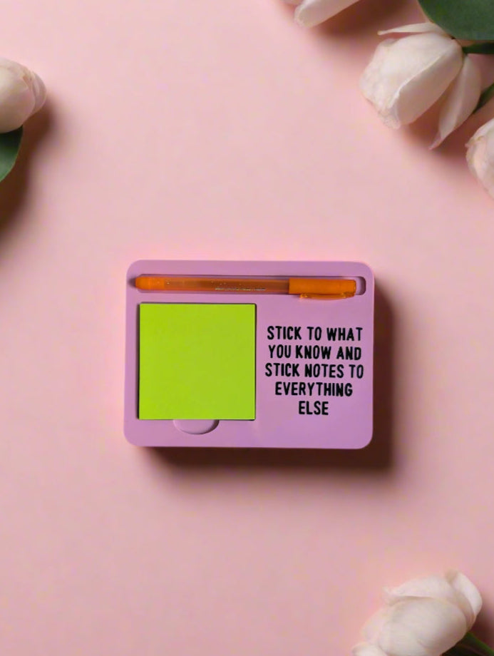 Post It Note Holder Work Organisation