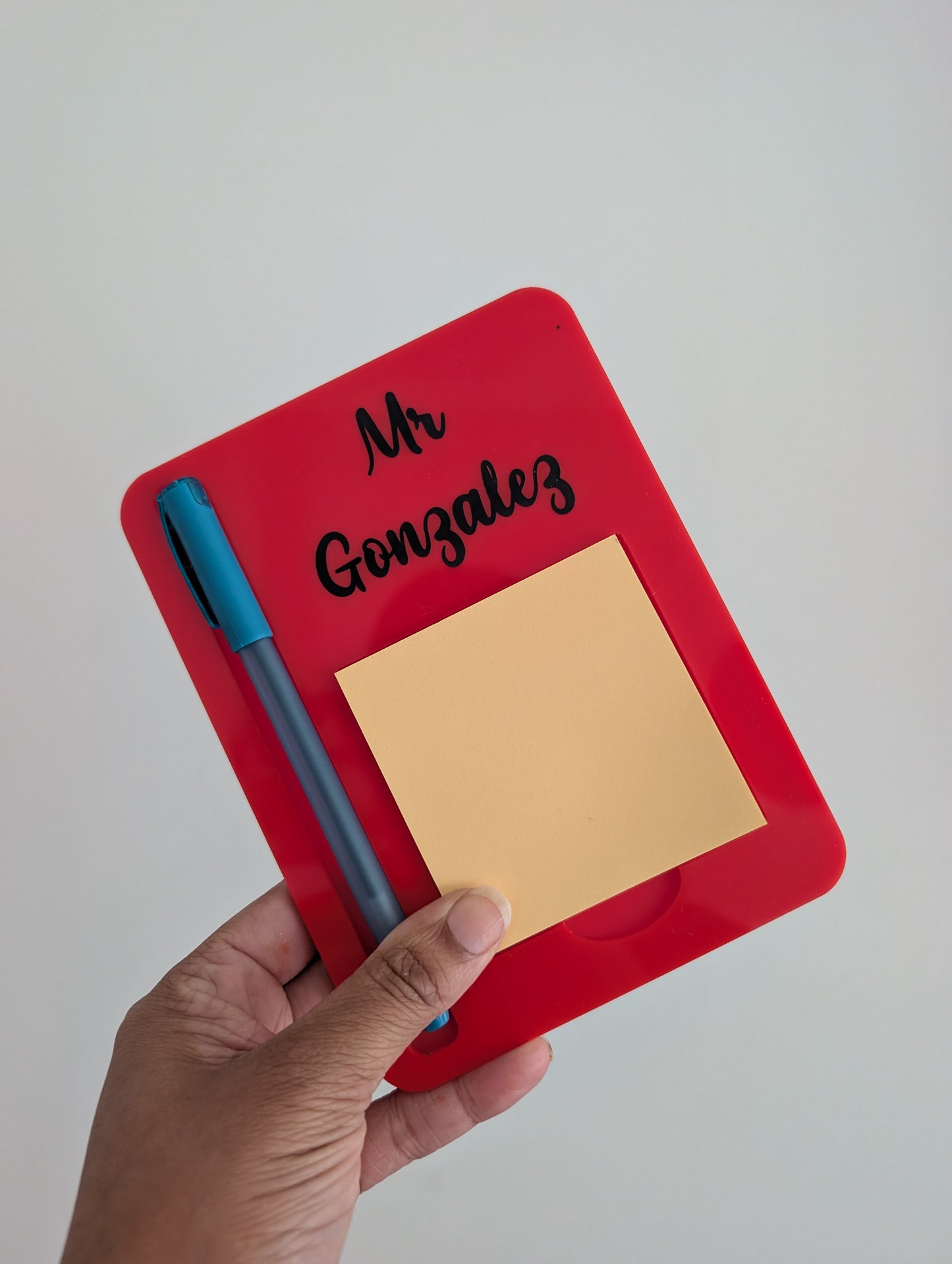 Teacher Post It Note Holder