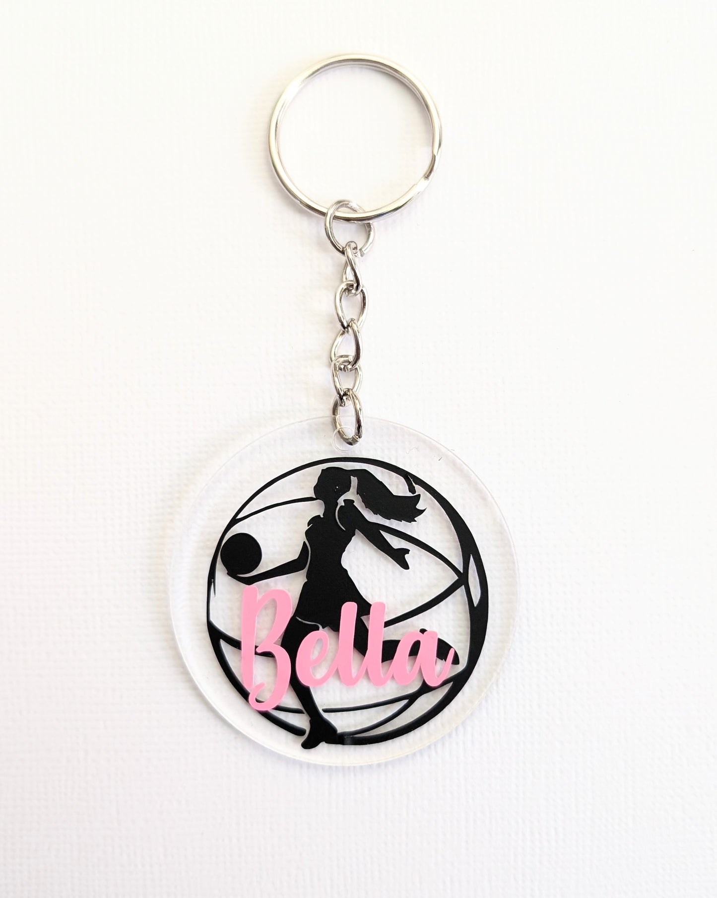 Netball Keyring for Kids