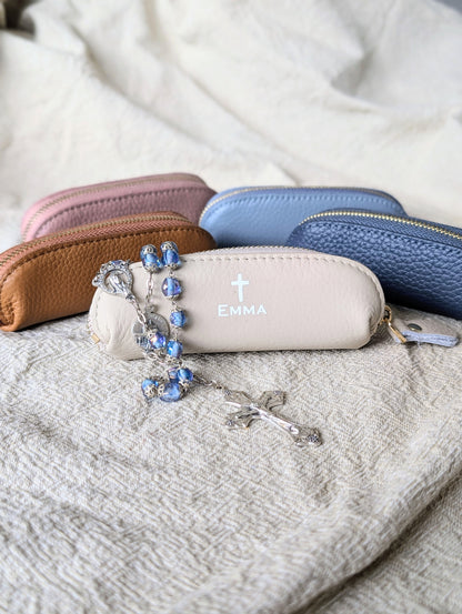 Personalised Rosary Bead Pouch