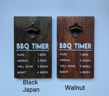 BBQ Timer Bottle Opener