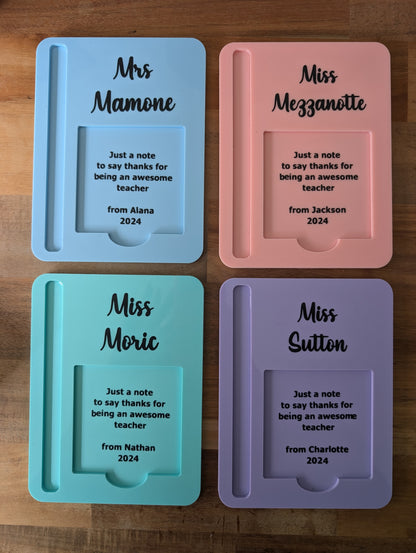 Teacher Post It Note Holder