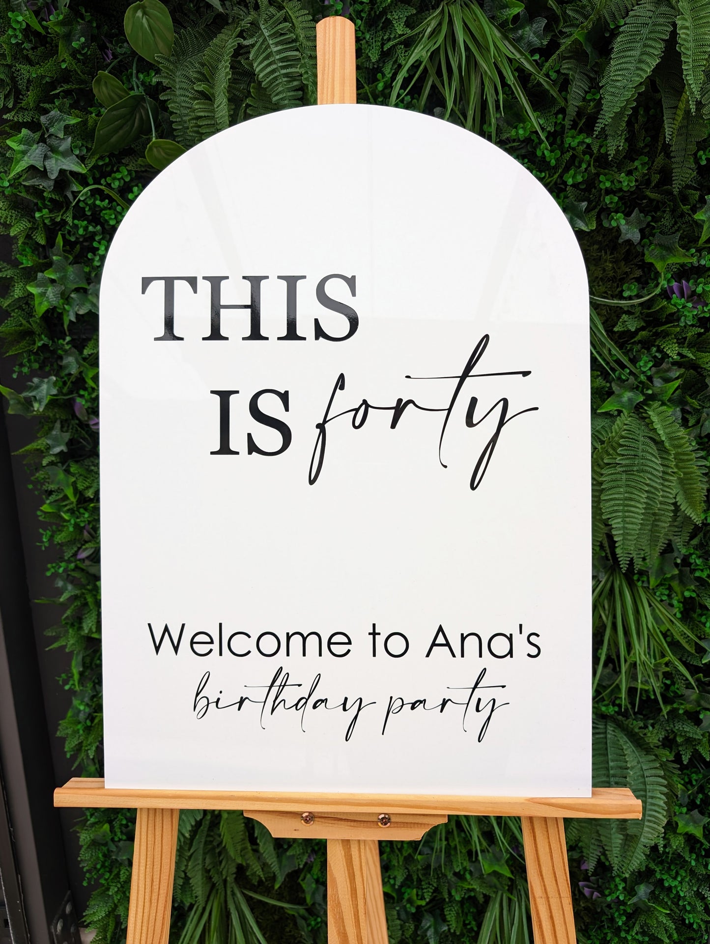 This is...Welcome Sign for Birthday Party