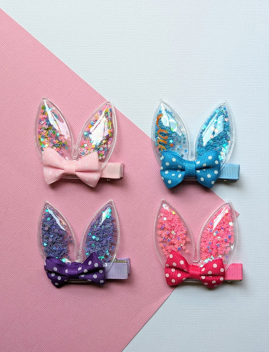 Adorable Bunny Ear Easter Hair Clip