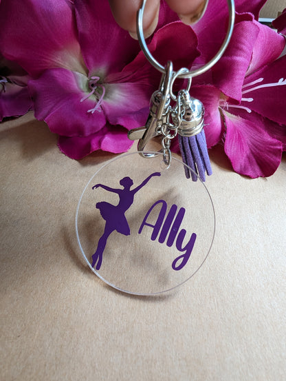 Dancer Keyring | Bag Tag