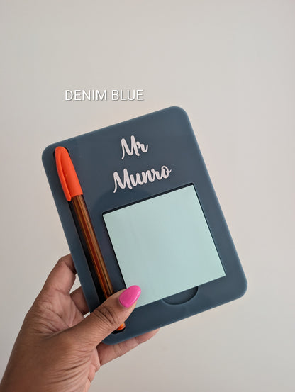 Teacher Post It Note Holder