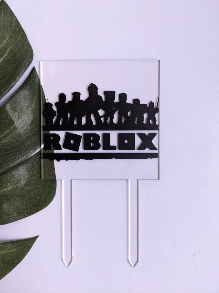*CLEARANCE* Roblox Cake Topper