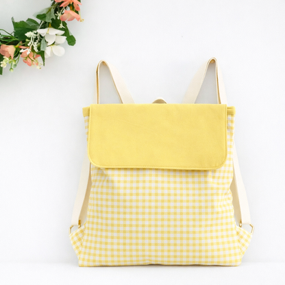 Gingham Backpack